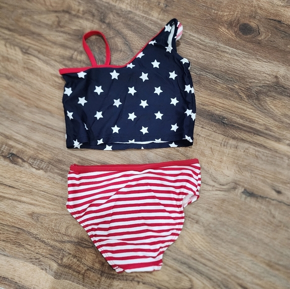 Childrens Place American Flag Bathing Suit C0091 - Picture 2 of 2